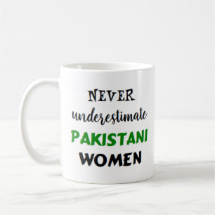 mujeres pakistaníes tazas de café