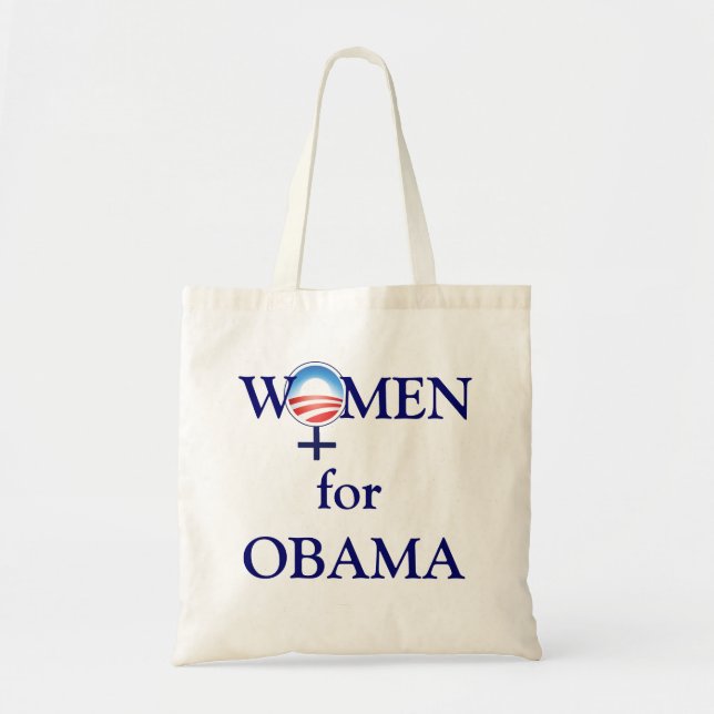 Mujeres para la bolsa de asas de Obama (Frente)