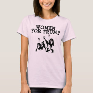 Mujeres por camisetas de Donald Trump
