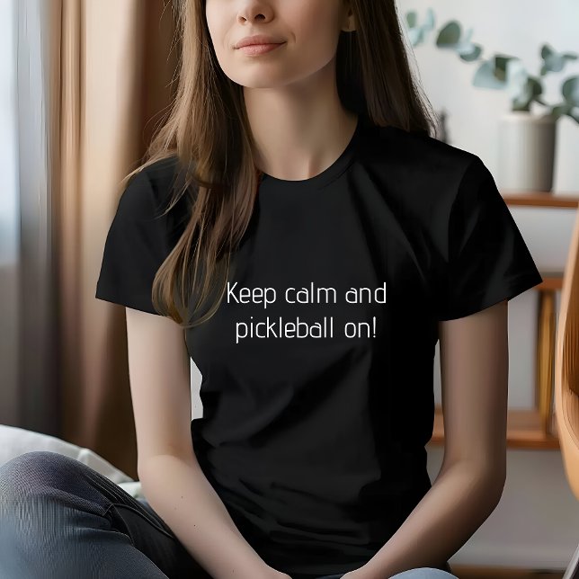 Mujeres que viven con camiseta de Pickleball (Subido por el creador)