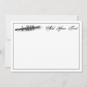 Mujeres Remo Rowers Equipo Deportes Negras