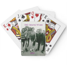 Mujeres retro/Rockabilly jugando cartas