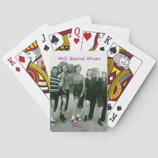 Mujeres retro/Rockabilly jugando cartas