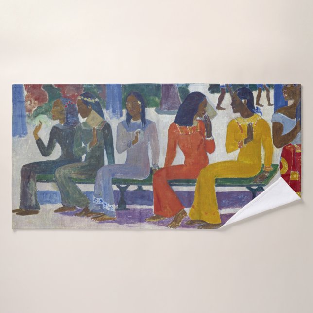 Mujeres tahitianas, Gauguin (Toalla de baño)