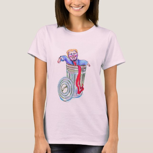 Mujeres tiran camiseta de Trump (Anverso)