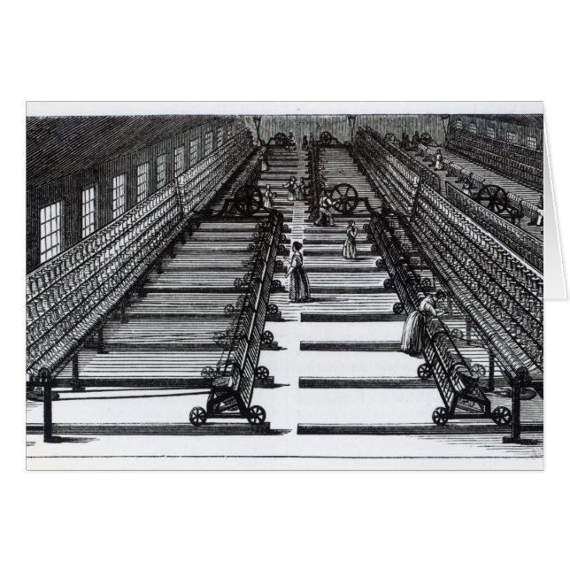 Mule Spinning (Anverso (Horizontal))