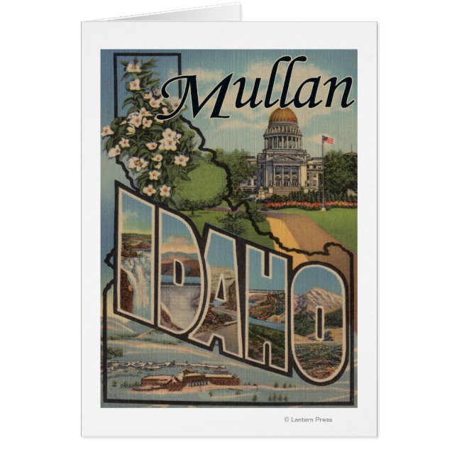 Mullan, IdahoLarge Letter ScenesMullan, ID (Frente)
