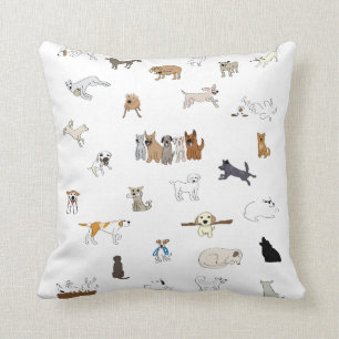 Multi-Perros - Cojín decorativo