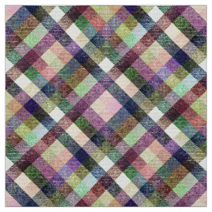 multico verde rosado azul clásico de la tela