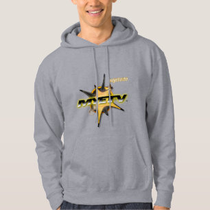 Multicolor de sudadera encapuchada de MYETV