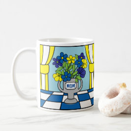 Multidoerista sobre tazas de café blancas clásicas