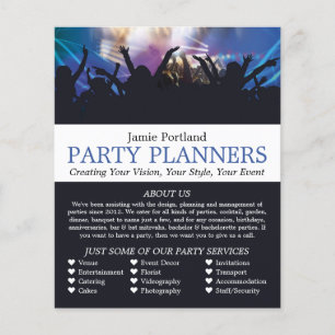 Multitud de conciertos, publicidad del planificado