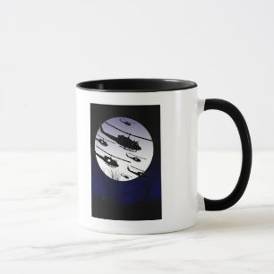 Multitud de la taza de café de Hueys