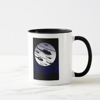 Multitud de la taza de café de Hueys