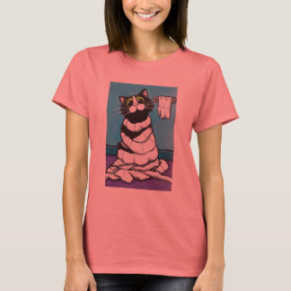 Mummificado - Corta Camiseta De Gato Damas