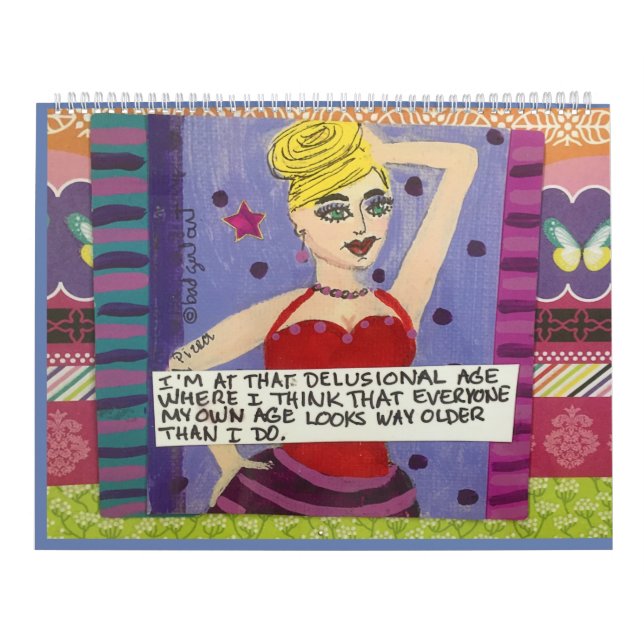 Mún calendario del arte del chica (Tapa)