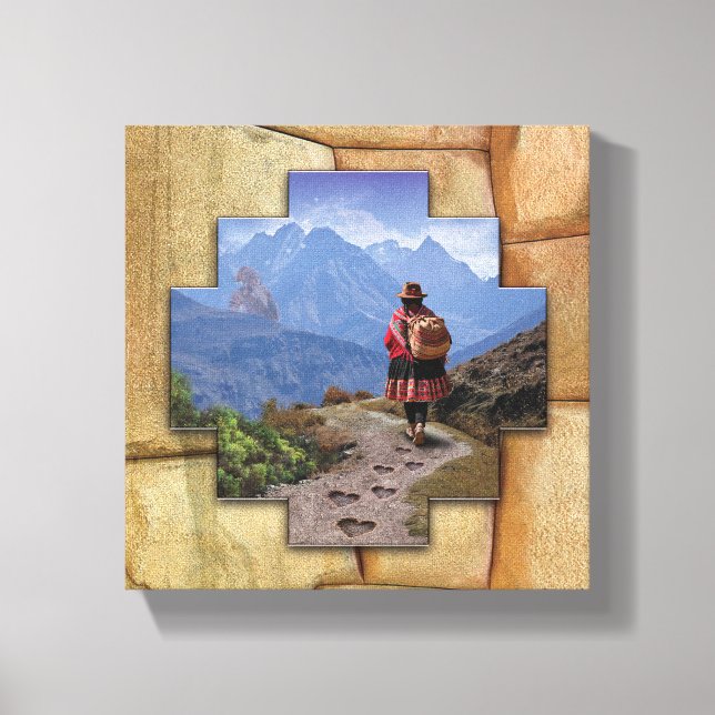 Munay - Arte de Pared con Lienzo Envolvente (Anverso)