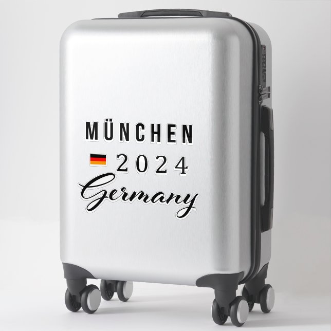München - Munich Alemania Personalizado Pegatina d (Maleta)