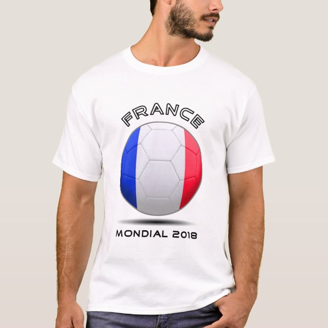Mundial, camiseta para las fans del equipo francés (Anverso)