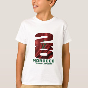 Mundial de Marruecos 2026 - Camiseta de fanático d