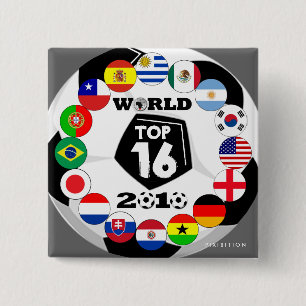 Mundial del botón de las banderas del fútbol 16