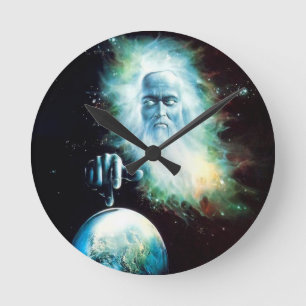 Mundo abstracto de los relojes de Zeus de la