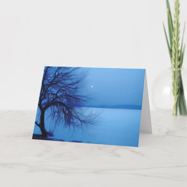 Mundo Congelado - Tarjeta de felicitación (Anverso)