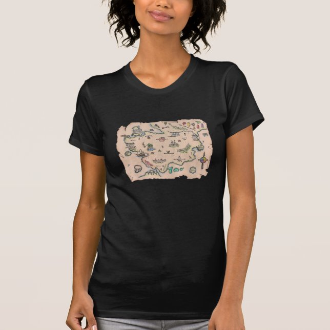 Mundo de la camisa de las mujeres de Boardgames (Anverso)