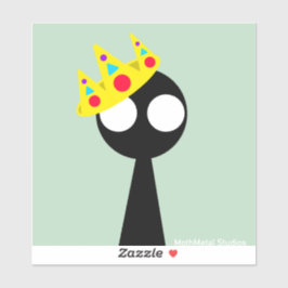 Mundo de las Sombras - Rey "hola" - pegatina de vi