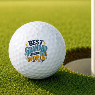 Mundo Mejor Abuelo en el Golf Bola