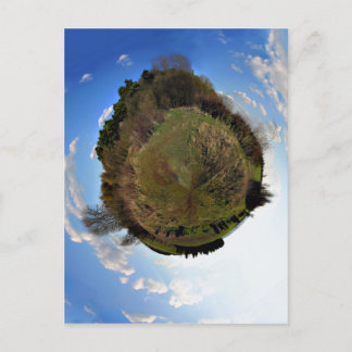Mundo natural en una postal pequeña