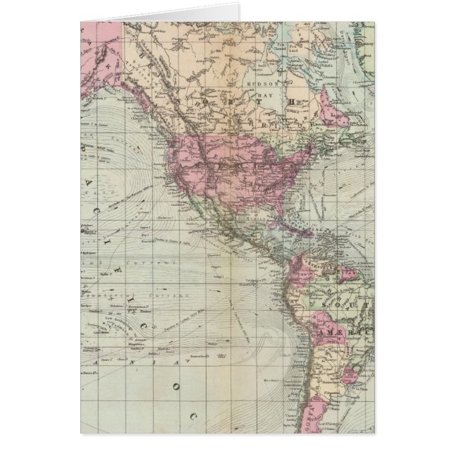 Mundo, proyección de Mercator (Frente)