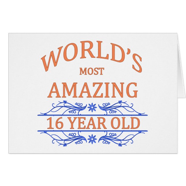 Mundo que sorprende 16 años (Anverso (Horizontal))