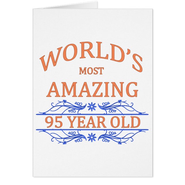 Mundo que sorprende 95 años (Frente)