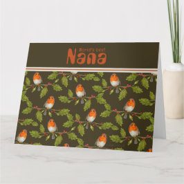 Mundo Retro La Mejor Nana Tarjeta Personalizada Ro