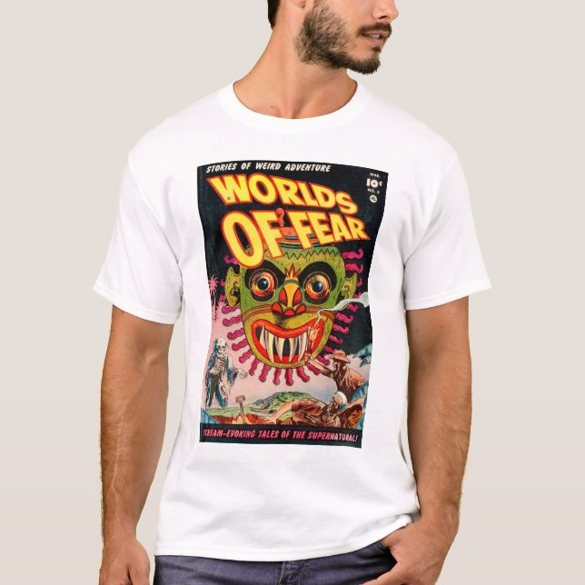 Mundos de la camiseta del miedo #3 (Anverso)