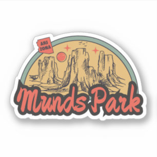 Munds Park, Pegatina de Arizona