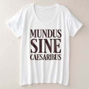 Mundus Sine Caesaribus - Sin comillas latinas