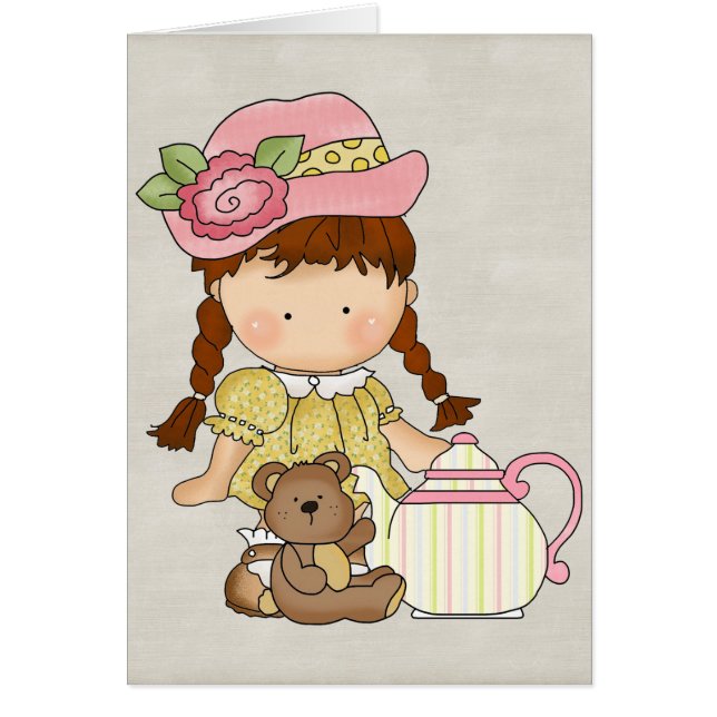 Muñeca adorable del país (Frente)