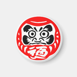 Muñeca Daruma  Imanes