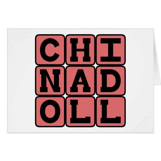 Muñeca de China, Porcelana Vidriada (Anverso (Horizontal))