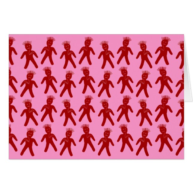 Muñeca de Voodoo Rojo en Sangre (Anverso (Horizontal))