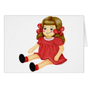 Muñeca en rojo