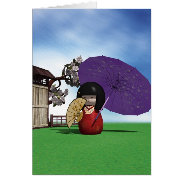 Muñeca Kokeshi (Frente)