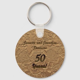Muñecas de cadena de llavero de aniversario de bod