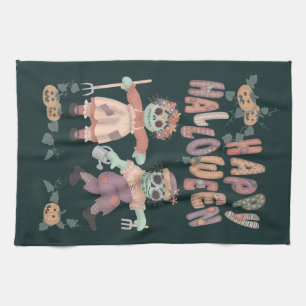 Muñecas de Trapo Zombies - Toalla de Cocina Feliz