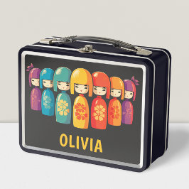 Muñecas kokeshi japonesas banales