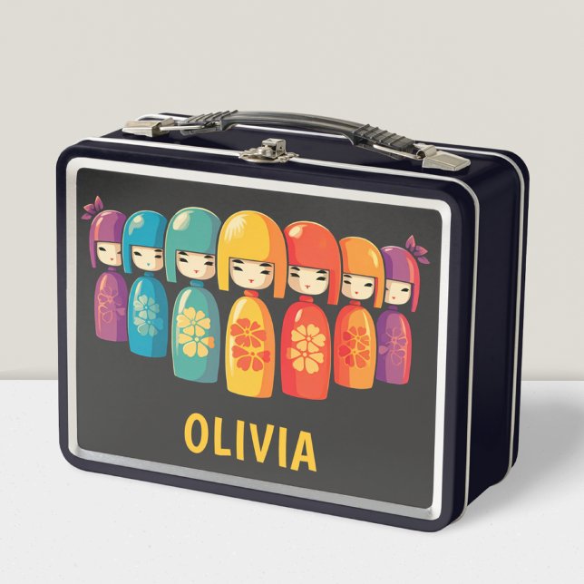 Muñecas Kokeshi japonesas lindas  (Subido por el creador)