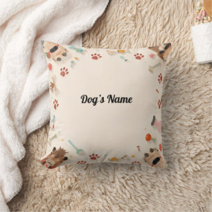 Muñecas y almohada personalizada de pozo