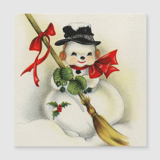 Muñeco de nieve 001 (Anverso)